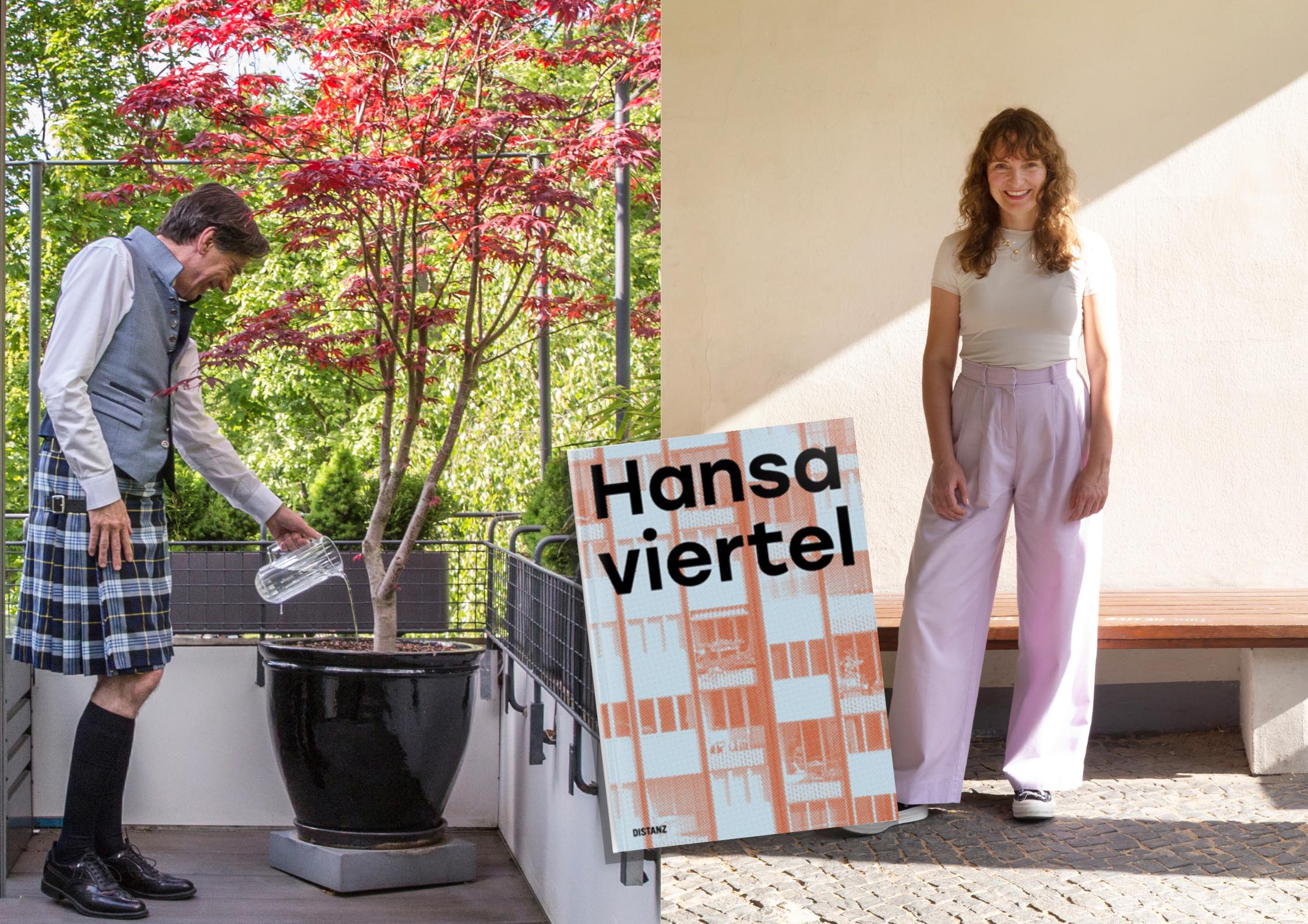 HANSAVIERTEL PORTRAITS erleben - Führung mit Daniel de Schryver und Anna Frey