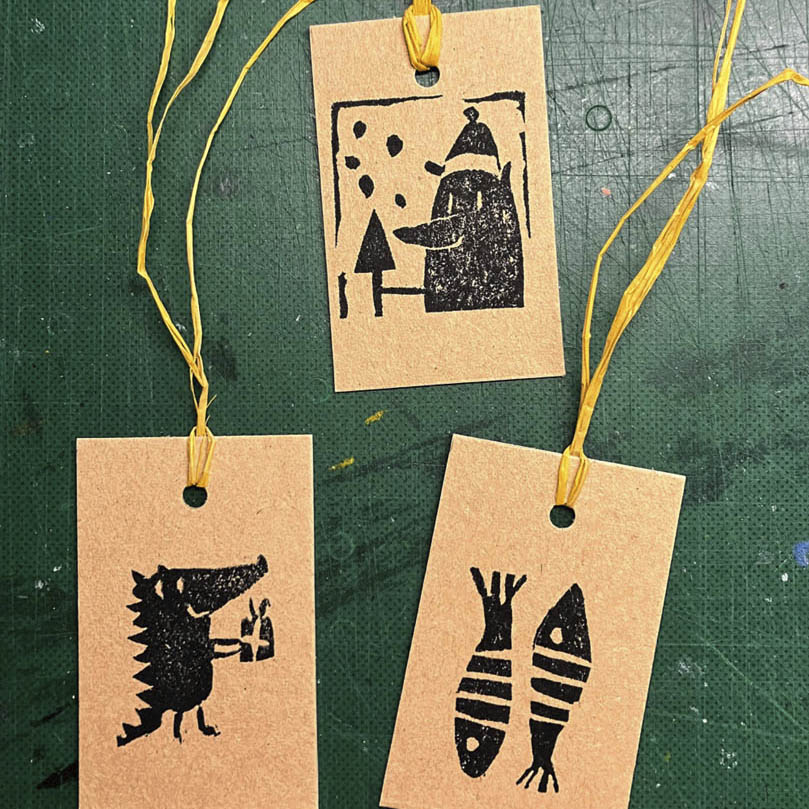 Stempel Schnitzen mit Kirsten Höcker