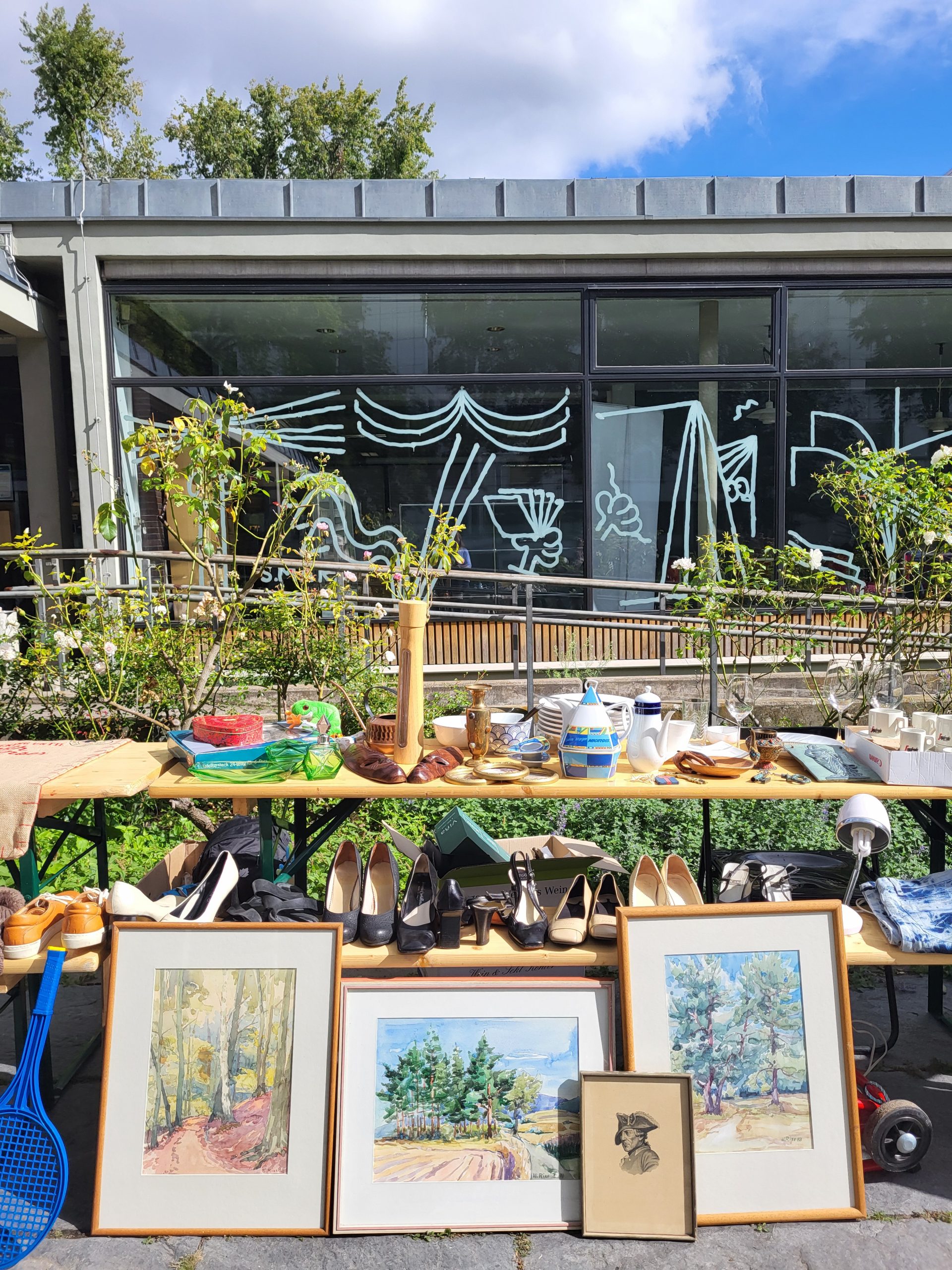 Nachbarschafts-Flohmarkt