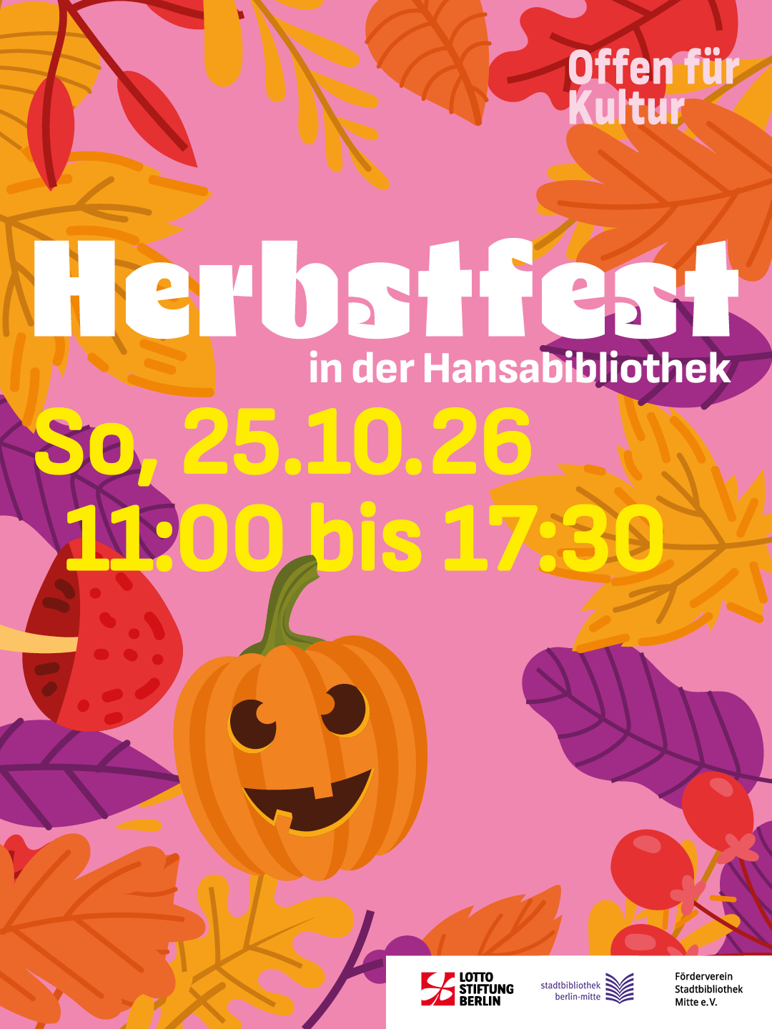 Herbstfest in der Hansabibliothek