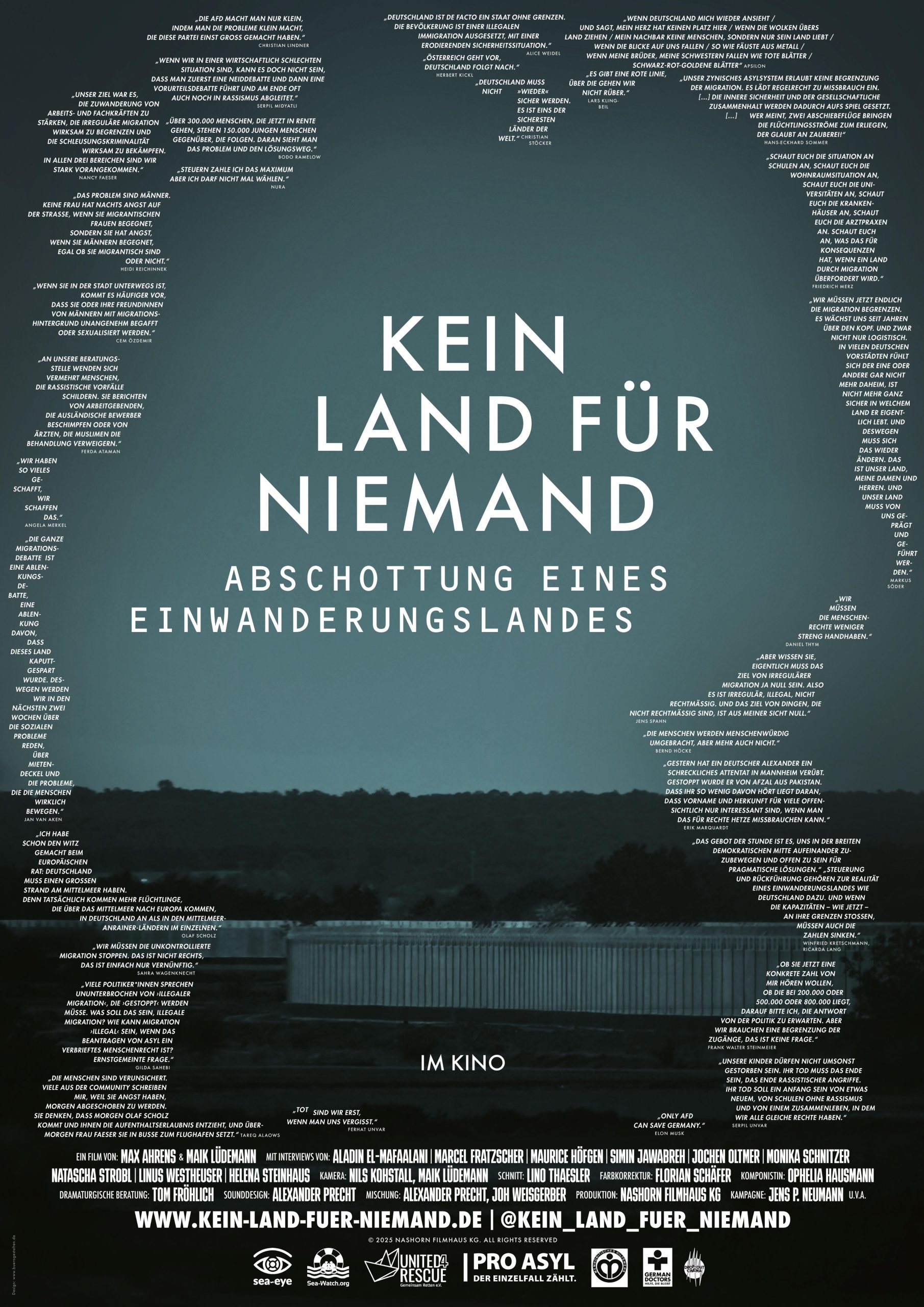Kinonachmittag: Kein Land für Niemand - Abschottung eines Einwanderungslandes